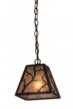  166549 - 8"Sq Branches Pendant