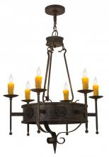  167204 - 30" Wide Lorenzo 6 Light Chandelier