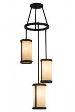  167464 - 18"W Cartier 3 LT Chandelier