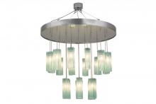  168262 - 48" Wide Metro 18 LT Murano Cascading Pendant