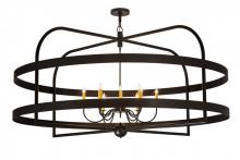  173570 - 68"W Aldari 12 LT Chandelier