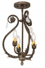  174340 - 12"W Antonia 3 LT Chandelier