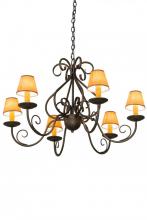  182593 - 36" Wide Jenna 6 Light Chandelier