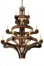  183606 - 48"W Castilla 16 LT Three Tier Chandelier