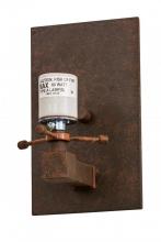  185630 - 4.5"W Rusty Nail 1 LT Wall Sconce Hardware