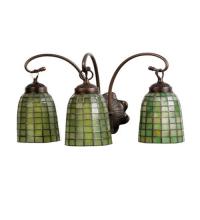  18640 - 18"W Terra Verde 3 LT Vanity Light