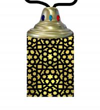  210707 - 5" Wide Tortola Lantern