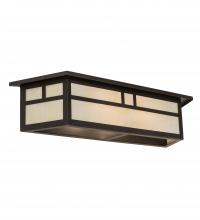  214574 - 28" Wide Hyde Park Double Bar Mission Vanity Light