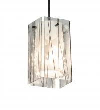  226315 - 5" Square Metro Fusion Branches Quadrato Mini Pendant