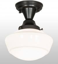  227607 - 9" Wide Revival Schoolhouse Semi-Flushmount