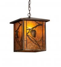  228669 - 12" Square Whispering Pines Pendant