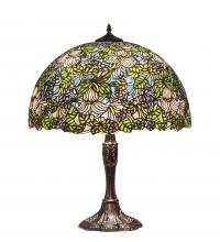  232797 - 26" High Trillium & Violet Table Lamp