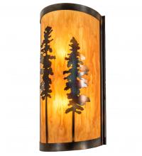  236552 - 9" Wide Tall Pines Wall Sconce