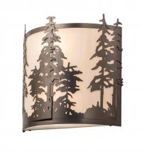  240270 - 12" Wide Tall Pines Wall Sconce