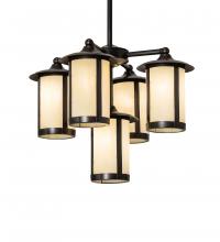  241310 - 24" Wide Fulton 5 Light Chandelier