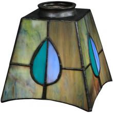  24268 - 5" Square Mackintosh Leaf Shade