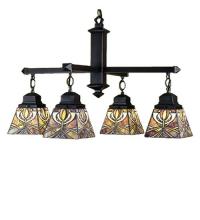  24273 - 26"W Glasgow Bungalow 4 LT Chandelier