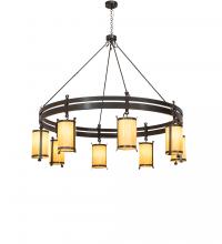  243019 - 82" Wide Beartooth 8 Light Chandelier