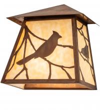  243782 - 12" Wide Stillwater Song Bird Wall Sconce