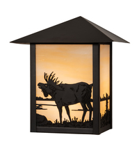  29593 - 9" Wide Seneca Moose Wall Sconce