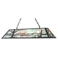  30639 - 48" Long Quiet Pond Oblong Pendant