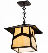  45167 - 12" Square Stillwater Hill Top Pendant