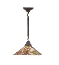  49145 - 13"Sq Glasgow Bungalow Pendant.609