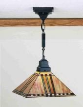  49154 - 13"Sq Prairie Corn Pendant.609