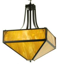  50742 - 20" Square Teague Mission Inverted Pendant