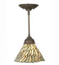  50863 - 8"W Willow Jadestone Mini Pendant