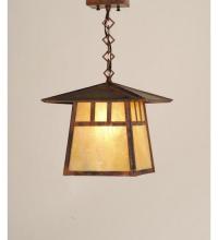  54754 - 12"Sq Stillwater Double Bar Mission Ceiling Pendant