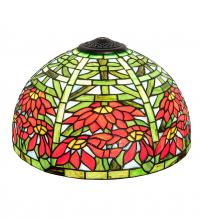  65894 - 15" Wide Poinsettia Shade