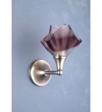  72455 - 10" Wide Handkerchief Chambord Swirl Wall Sconce