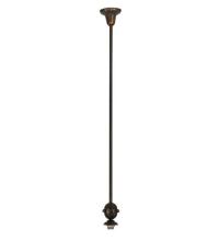  74257 - 5"W Revival Vintage Copper 1 LT Deco Ball Pendant Hardware