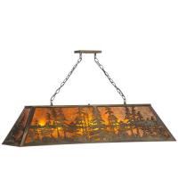  81888 - 48"L Tall Pines Oblong Pendant