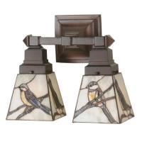  98519 - 12"W Backyard Friends 2 LT Wall Sconce