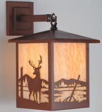  98564 - 9"W Seneca Deer Creek Hanging Wall Sconce