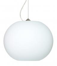  1KX-477507-SN - Besa Pendant Jordo Satin Nickel Opal Matte 1x150W Medium Base