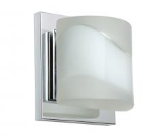  1WS-787399-CR - Besa Wall Paolo Chrome Opal Frost 1x50W G9