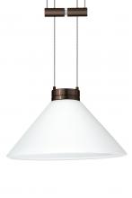  1XA-117607-BR - Besa Pendant Kona Bronze White 1x50W Halogen