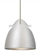  1TT-TUNE-SN - Besa Tune Pendant, Satin Nickel Finish, 1x60W Medium Base