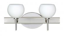  2SW-565807-CR - Besa Wall Palla 5 Chrome Opal Matte 2x40W G9