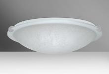  9680ST-LED-SN - Besa Ceiling Trio 20 Satin Nickel Stucco 3x11W LED