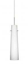  B-567407-LED-SN - Besa Camino Pendant For Multiport Canopy Satin Nickel Opal Matte 1x5W LED