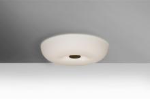  NIMBUS1007C-LED-BR - Besa, Nimbus 10 Ceiling, Opal Matte, Bronze, 1x23W LED