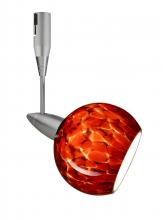  RSP-155941-18-SN - Besa Spotlight With 18" Stem Palla 3 Satin Nickel Garnet 1x35W Halogen Mr11