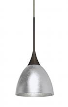  RXP-1758SF-BR - Besa Divi Pendant, Silver Foil, Bronze, 1x50W Halogen