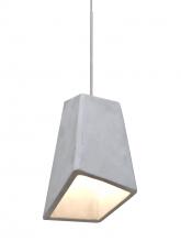  RXP-SKIPNA-LED-SN - Besa Skip Cord Pendant, Natural, Satin Nickel Finish, 1x9W LED