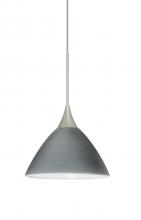 Besa Lighting X-1743TN-LED-SN - Besa Pendant For Multiport Canopy Domi Satin Nickel Titan 1x5W LED