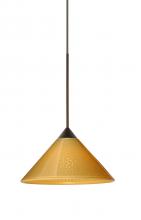  X-282490-BR - Besa Pendant For Multiport Canopy Kona Bronze Mango Starpoint 1x50W Halogen